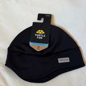 Adult Black Microfleece Beanie